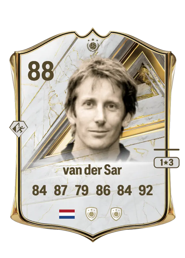 Edwin van der Sar card