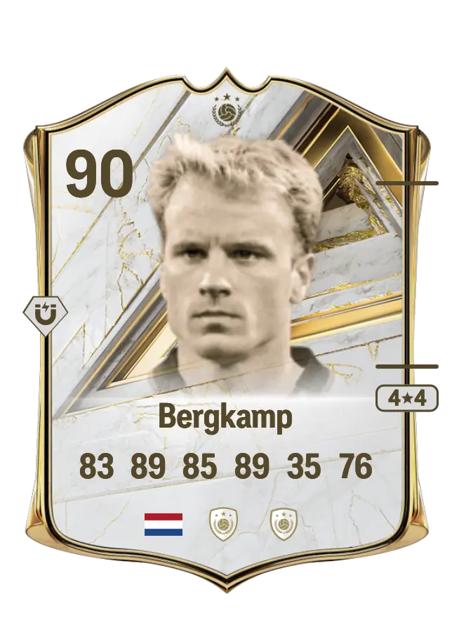 Dennis Bergkamp card