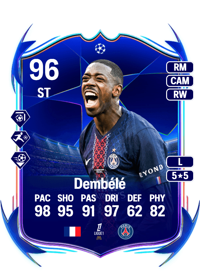 Ousmane Dembélé card