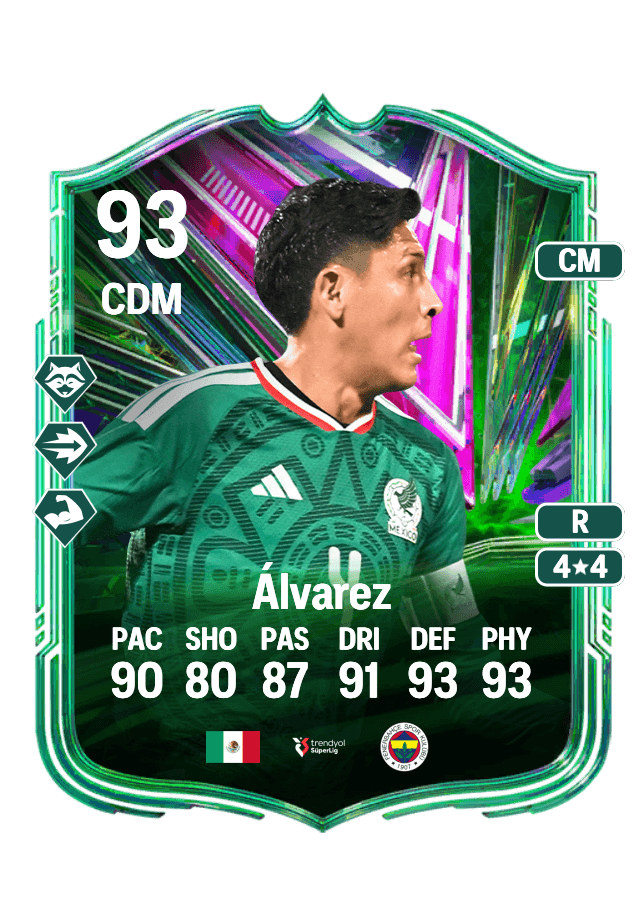Edson Álvarez card