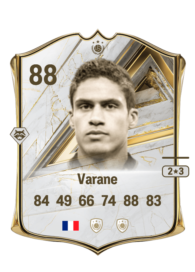 Raphaël Varane card