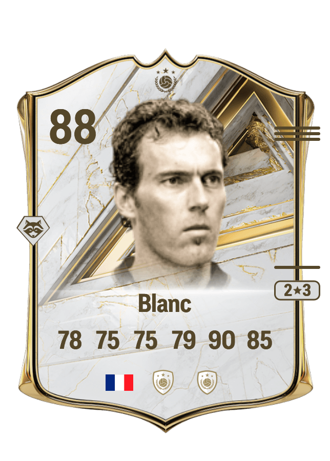 Laurent Blanc card