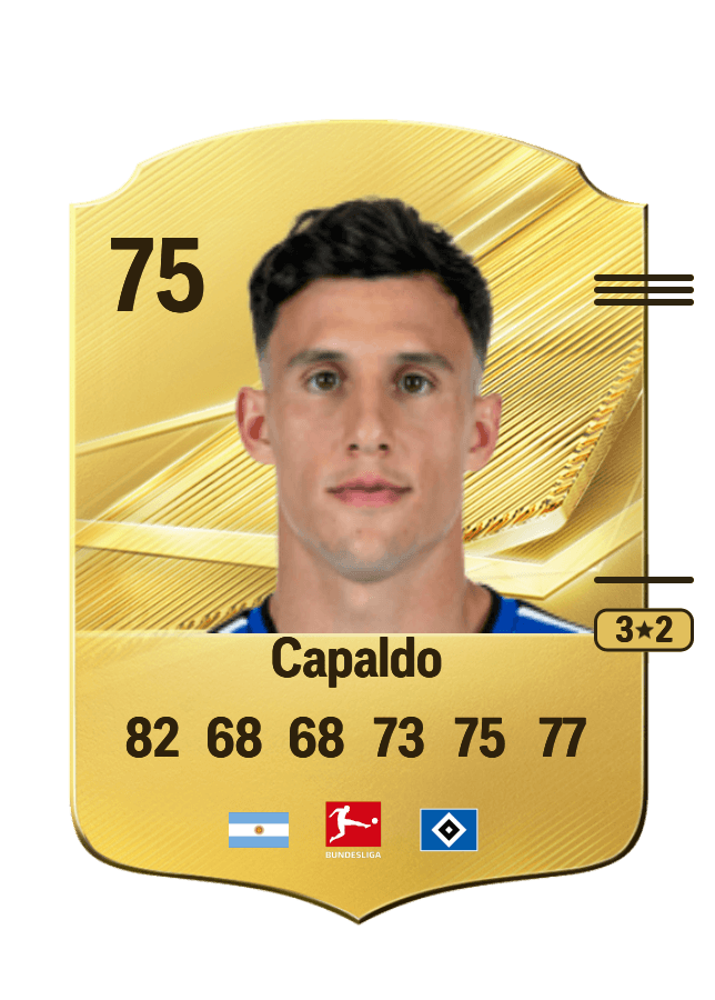 Nicolás Capaldo card