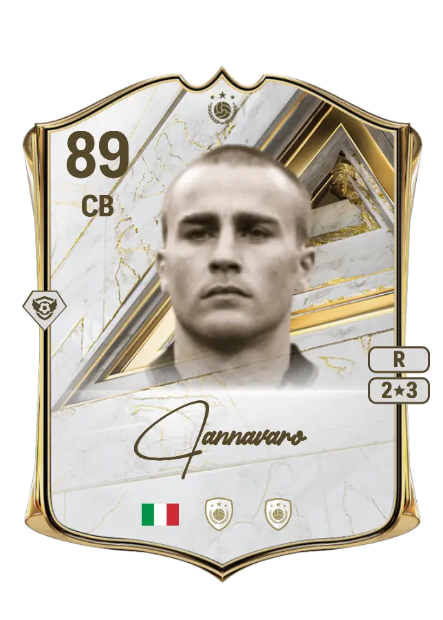 Fabio Cannavaro card