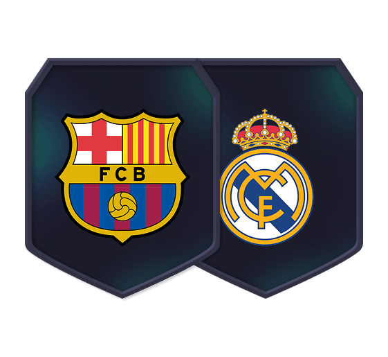 Squad Building Challenges FC Barcelona - Real Madrid logo