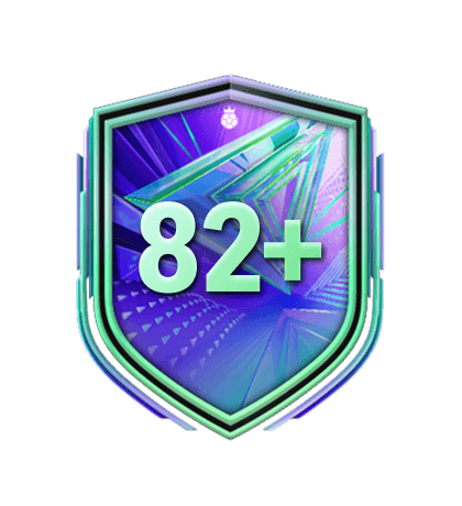 チーム編成チャレンジ 4 of 10 82+ Player Pick logo