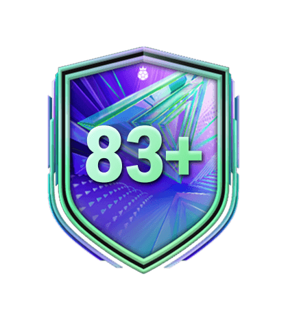 チーム編成チャレンジ 1 of 3 83+ Player Pick logo